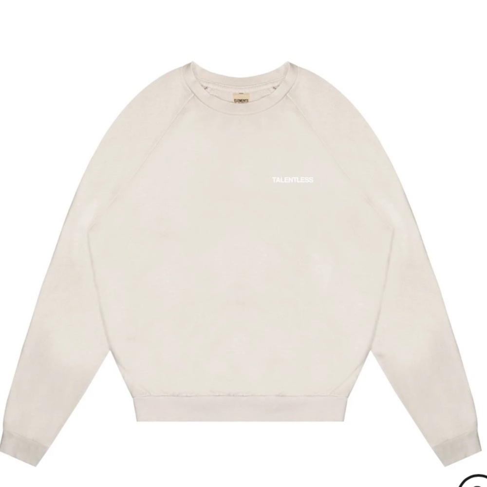 Talentless unisex raglan crew neck - core